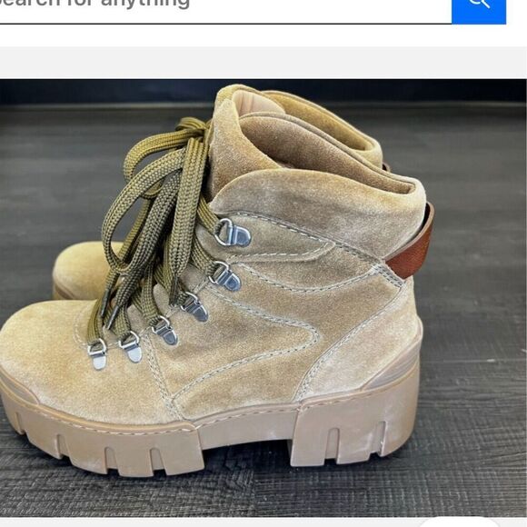 Isabel Marant Mealie Women's Brown Platform Ankle Boots Winter Casual - Picture 7 of 10